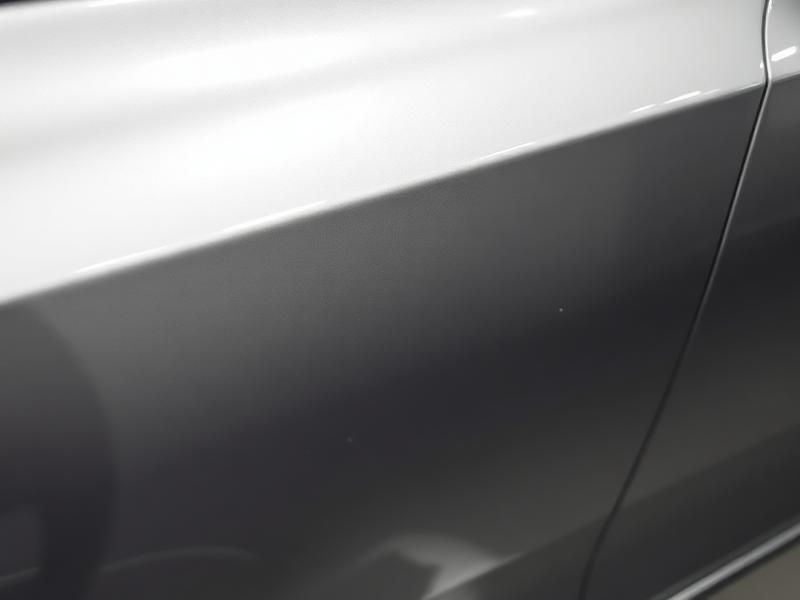 Dent repair before and after restoration — after